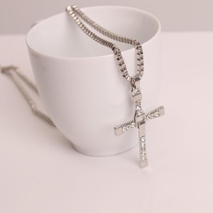 Collar con Colgante Cruzado Speed Passion 7 Toledo, Personalizado para Hombre, Estilo Hiphop Europeo-Americano, Cadena de Cuentas de Bambú de Aleación, Regalo Moderno - Product Image 6