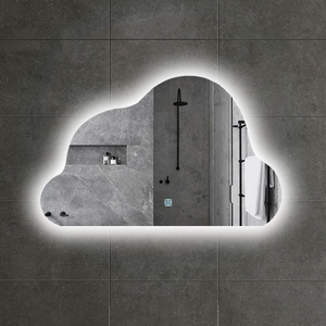 Illuminate <strong>Bathroom</strong> Mirror LED Backlit <strong>Light</strong> Vanity Mirror Touch <strong>Sensor</strong> 3 Color Dimmable Defog Bath Shower Mirror - Product Image 5