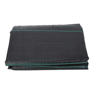 Estera tejida de los PP de la barrera de malas hierbas de la tela del paisaje de los 6ft x 250ft <span class=keywords><strong>3</strong></span>.2oz con ULTRAVIOLETA tratado - Product Image 3