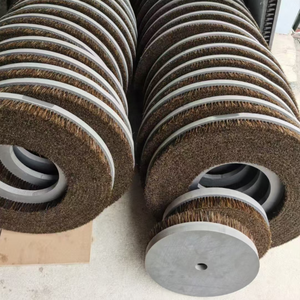 Cepillo de disco industrial con cerdas de sisal de alambre de acero de crin de nailon con forma de tamaño personalizado para limpieza y pulido - Product Image 4