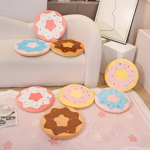 Almofada de Assento em Forma de Donut de <span class=keywords><strong>Cartoon</strong></span>, Almofada Redonda de Espuma de Memória de Recuo Lento, Almofada para Cadeira de Escritório, Almofada para Futon - Product Image 3