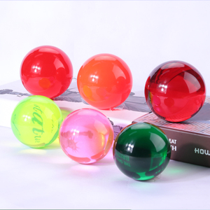 Số Lượng Lớn 40 50Mm Quả Cầu Trong Suốt Nhỏ Trong Suốt Màu Đỏ Trong Mờ Hạt Pha Lê <span class=keywords><strong>Acrylic</strong></span> - Product Image 4