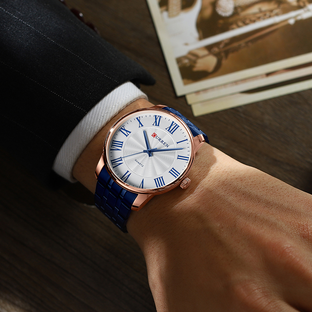 Nouvelles montres pour hommes Top marque de luxe CURREN Quartz montre pour hommes Sport étanche montres-bracelets Date d'affaires Relogio Masculino