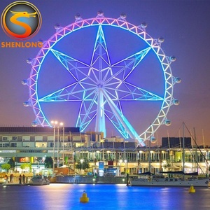 Prezzo di fabbrica 30m-60m <span class=keywords><strong>ruota</strong></span> <span class=keywords><strong>panoramica</strong></span> con luci a LED attrazioni del parco divertimenti parco Ferris giri <span class=keywords><strong>ruota</strong></span> - Product Image 2