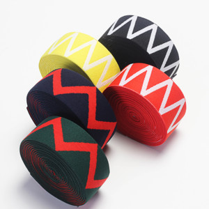 <span class=keywords><strong>Jacquard</strong></span> Cao Vải Bền Vững Spandex Nylon Ban Nhạc Đàn Hồi Tráng Thêu Cho May Thể Thao Phụ Kiện Dây Thắt Lưng In - Product Image 2