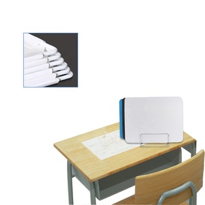 Acrílico acrílico tipo L protección plegable Pp plegable antiespumante prevención de epidemias aislamiento deflector de escritorio - Product Image 1