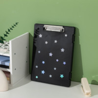 Boîte de rangement en plastique A4 pour dossiers de documents avec boîte de rangement pour livre d'affichage