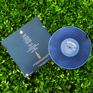 Le motif de squelette utilise la presse traditionnelle américaine 150g disque <span class=keywords><strong>vinyle</strong></span> noir dans la veste - Product Image 3