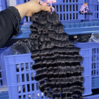 Cheveux à crocheter Miracle Knots, 115 grammes par paquet, prix de gros, extensions de cheveux humains, cheveux à crocheter bruts
