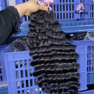 Cheveux à crocheter <span class=keywords><strong>Miracle</strong></span> Knots, 115 grammes par paquet, prix de gros, extensions de cheveux humains, cheveux à crocheter bruts - Product Image 3