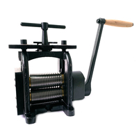 Machine à laminer les bijoux, en acier, pour l'or et l'argent, banc de tréfilage, laminoir à fils, rouleaux de 130 mm