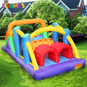 Túnel de carrera de obstáculos de alta calidad, juegos de desafío para niños, juegos de juegos suaves, carrera de obstáculos inflable flotante - Product Image 6