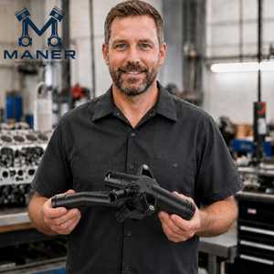 ชุดประกอบตัวเรือนเทอร์โมสตัทน้ำหล่อเย็นเครื่องยนต์ MANER รุ่น OE 07K121115C 07K121115B ใช้ได้กับรถยนต์ VW Beetle Jetta Golf Rabbit เครื่องยนต์ 2.5L 07K - Product Image 6