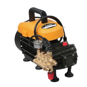 <span class=keywords><strong>Pompe</strong></span> à <span class=keywords><strong>eau</strong></span> haute pression portable Sonlin 1800W 100 bars 10L/min jaune <span class=keywords><strong>pour</strong></span> lave-auto 220V 50Hz Nettoyeur haute pression - Product Image 2