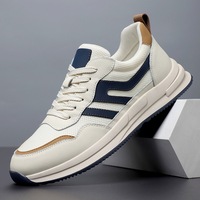 Prêt à expédier : Baskets décontractées rétro pour hommes à lacets, en cuir véritable respirant, en stock, livraison rapide