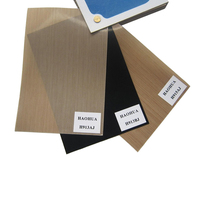 Rouleau de tissu PTFE ignifuge haute température, tissu en fibre de verre enduit de PTFE