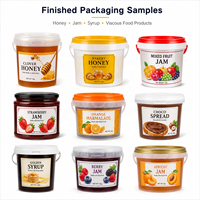 Máquina Automática para Llenado de Botellas y Frascos de Miel, Mayonesa, Mermelada, Crema de Chocolate, Salsa de Tomate, Hummus, Jarabe Líquido