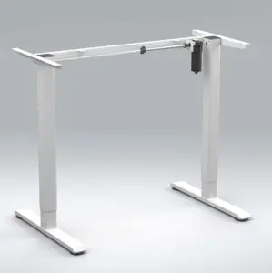 2024 Cheaper Economic Single Motor Electric Height Adjustable Desk Frame Standing Desk