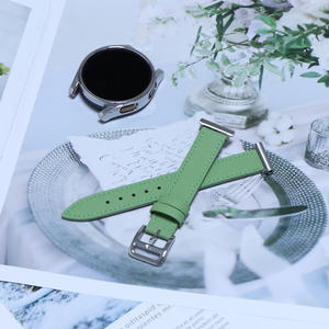 สายนาฬิกาหนังแท้หรูหรา20มม. สำหรับ Seiko สายหนังบาง20มม. สายนาฬิกาสำหรับฮับ - Product Image 3