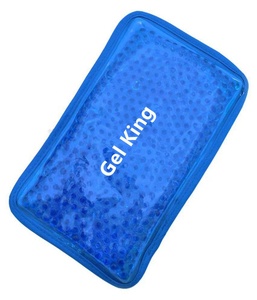 Gói Hạt Gel Nóng Và Lạnh Hình Chữ Nhật Túi Nước Đá Hạt Tái Sử Dụng Với Vải Nhung Lông Phía Sau - Product Image 6