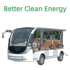 Bus de tourisme élégant à 8, 11, 14, 17, 20, 23 places, mini-bus électrique certifié CE pour routes non publiques - Product Image 5