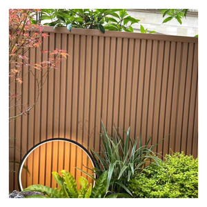 Revêtement mural extérieur décoratif en WPC, panneau mural extérieur en composite bois-plastique - Product Image 4