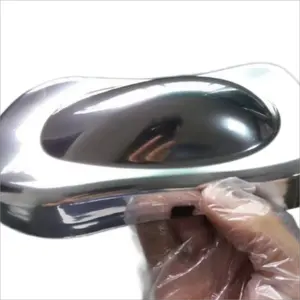Cermin cat perak perak cerah untuk penyemprotan, kerajinan tangan efek permukaan pasta aluminium