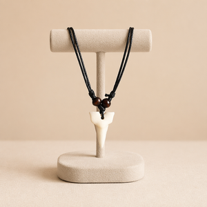 Collana con Dente di Squalo in Resina Personalizzabile e Regolabile per Uomo, Vendita Calda - Product Image 2
