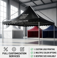 Tentes d'extérieur pliables imperméables et durables Sunshine Summer pour événements, expositions, gazebo 3*3 4*4 6*6