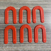 Entretoises de carrelage en plastique multicolores de 1/16 à 1,5 mm pour fenêtres, joints en plastique en forme de U, chevilles d'expansion en fer à cheval, clips de calfeutrage