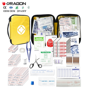 Fournitures médicales personnalisées 300 pièces Trousse de premiers soins portable étanche pour l'école et la famille à domicile - Product Image 1