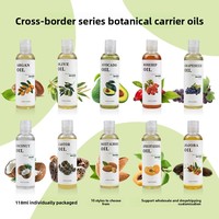 Huiles Essentielles et Huiles Végétales de Base pour le Commerce International : Ricin, Pépins de Raisin, Noix de Coco, Jojoba – Échantillons Individuels pour Soins Capillaires et Massage