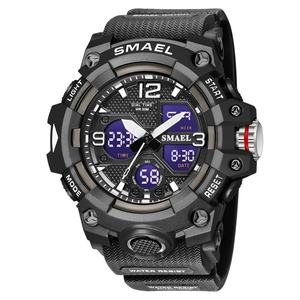 Montre de luxe pour homme SMAEL, montre sport numérique étanche 8008 - Product Image 4