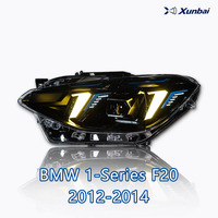 Phare LED style Fang Plug and Play pour BMW F20 Série 1 2012-2014, avec feux de jour et clignotants, remplacement direct pour une mise à niveau