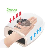 Draagbare Kleine Elektrische Cordless Hand Massager Infrarood Verwarmde Hand Vingers Luchtdruk Hand Massager