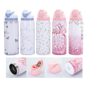 Botellas de Agua de Viaje Aisladas al Vacío con Logotipo Personalizado al por Mayor, Botellas de Agua Deportivas Libres de BPA para Beber Fruta - Product Image 1