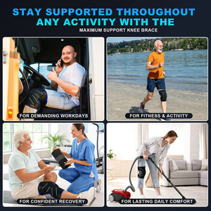 Oferta Especial: <span class=keywords><strong>Rodillera</strong></span> Ortopédica Abierta de Neopreno con Bisagras y Estabilizadores <span class=keywords><strong>Laterales</strong></span> Metálicos <span class=keywords><strong>para</strong></span> Rótula - Soporte Médico <span class=keywords><strong>para</strong></span> Articulación de Rodilla - Product Image 6