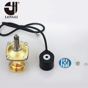 2W-400-40 220V Électrovanne pneumatique étanche en laiton de 1,5 pouce - Product Image 5