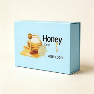 Caja de Embalaje de Cartón para Regalo de Miel de Lujo, Impresa con Tinta de Soya, Personalizada, de Alta Calidad, al por Mayor - Product Image 4