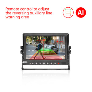 Cámara de Visión Trasera con Detección de Peatones por IA, Advertencia Inteligente, AHD, BSD para Automóvil - Product Image 1