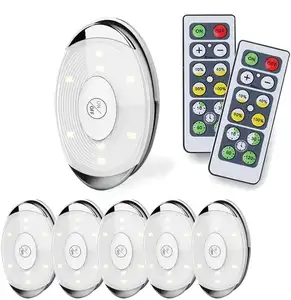 6 Pack Natuurlijke Wit Batterijen Dimbare Led Onder Kast Verlichting