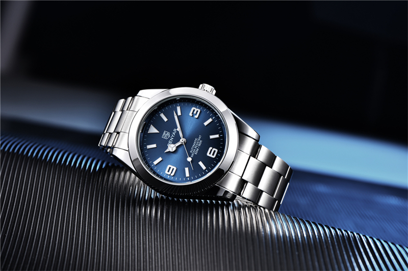BENYAR 2022 New Stainless Steel Automatic Men Watches Top Brand Waterproof Luxury Men Mechanical Wristwatch Relogio Masculino