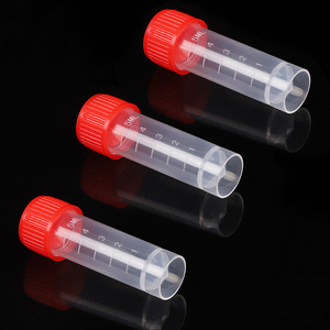 Fabrika toptan crycryal 2ml geri dönüşümlü tek kullanımlık plastik Cryovials kriyojenik flakon Cryo tüpleri donma tüpü test tüpü - Product Image 6