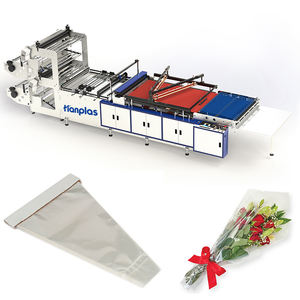HP-FL אוטומטי מהיר משולש מהירות גבוהה בצורת bopp שקית פרח ביצוע מכונה - Product Image 2