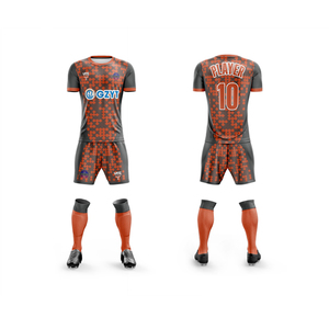 サッカースポーツシャツ昇華サッカージャージー通気性ユースサッカーユニフォームカスタム - Product Image 1