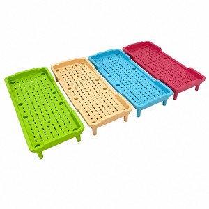 Cama de Piso Plegable, Segura, Ecológica y Duradera de Plástico para Niños Pequeños, Certificada EN71, para Cuna de Bebé - Product Image 2