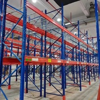 Système de rayonnage en acier robuste pour entrepôt, protection contre la corrosion, réglable pour entrepôt frigorifique