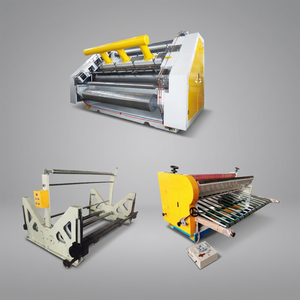 Machine à onduler le carton monocouche, type sans doigts à 2 couches pour papier ondulé - Product Image 1