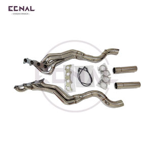 Collecteur d'échappement en acier inoxydable haute performance Ecnal pour Ford <span class=keywords><strong>Mustang</strong></span> 5.0L <span class=keywords><strong>GT</strong></span> V8 2015-2018, conduite à gauche - Product Image 3