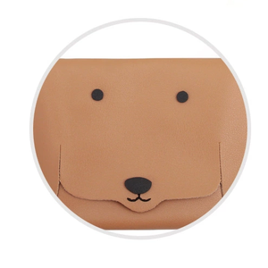 Lindo perro cartera PU cuero bolso de hombro niña bolso monedero bolso 2025 Venta caliente - Product Image 4